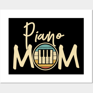 Marching Band - Funny Retro Piano Mom Gift Posters and Art